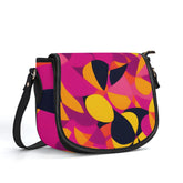 ミュンヘン フェイクレザー クロスボディ サドルバッグ - エアラインシリーズ